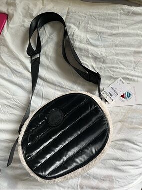 Pajar puffy black crossbody NWT